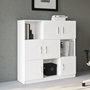 Hanah Home Armario Multiusos Vo7-W Blanco